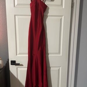 Hello Molly over neck strap Red Dress size 4